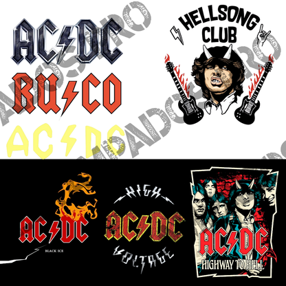 Exklusive AC/DC-Designs